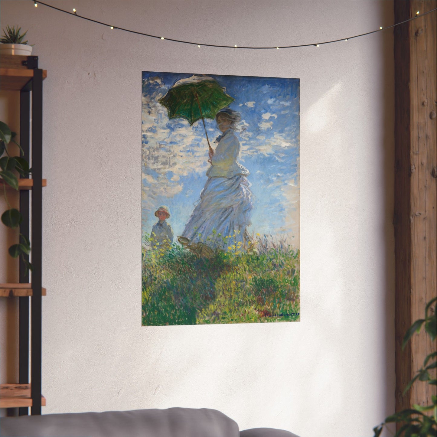Claude Monet - Woman with a Parasol Fine Art Print