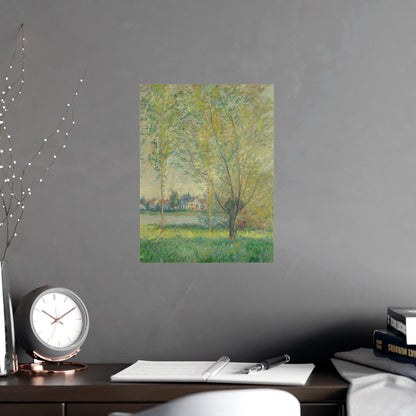 The Willows - Peaceful Landscape Fine Art Poster