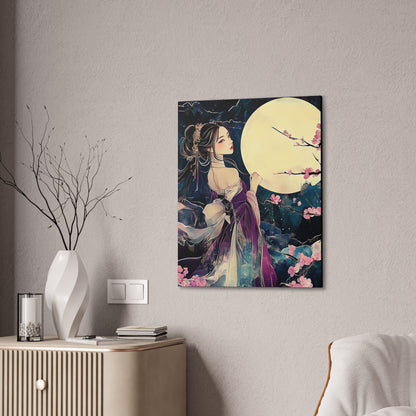 Thinking of You in the Moonlight - Fine Art Print - Wall Art on Canvas