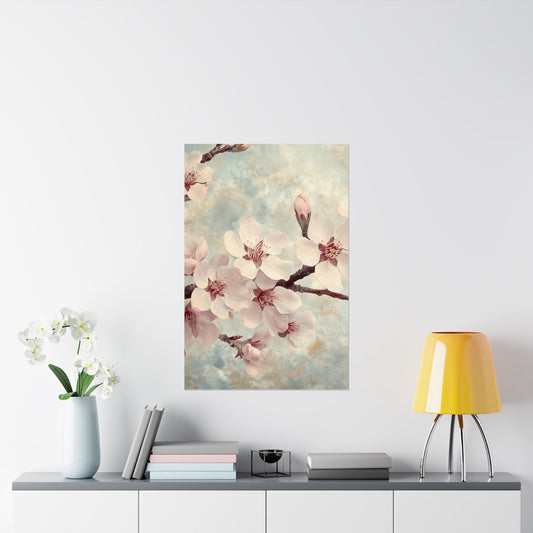 Blossoms Bring Serenity Floral Fine Art Print