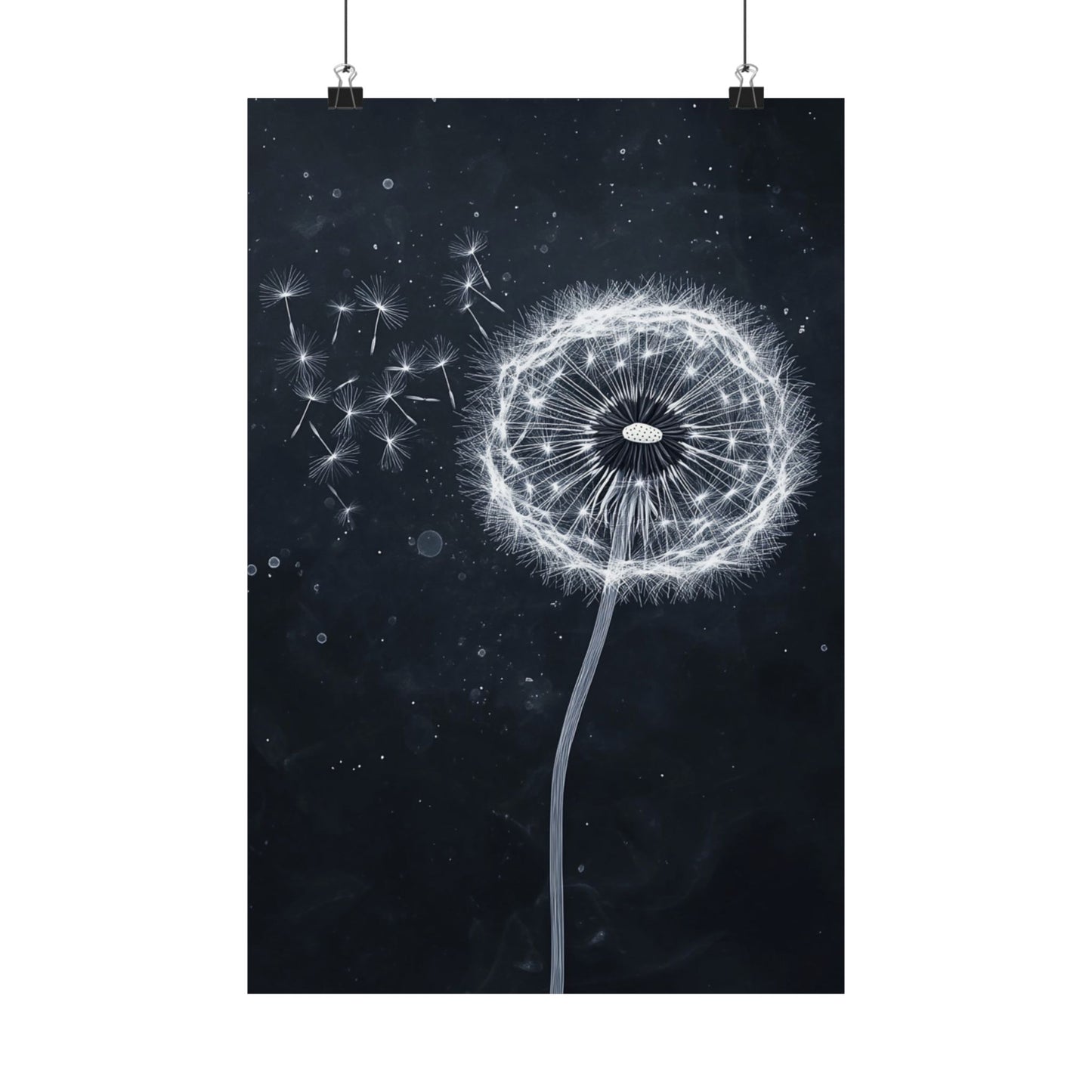 Just Dandy Dandelion Inspirational Fine Art Print