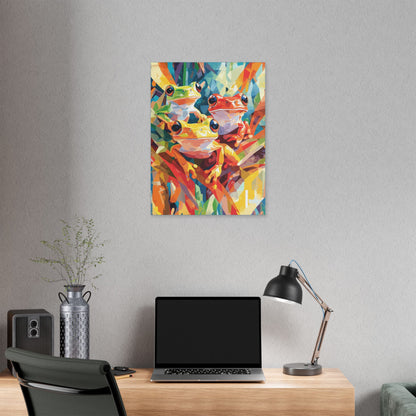 Frogs are Friends - Delight in Nature Series - Fine Art Print on Canvas