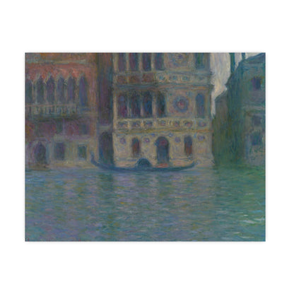 Venice Palazzo Dario - Monet Fine Art Poster