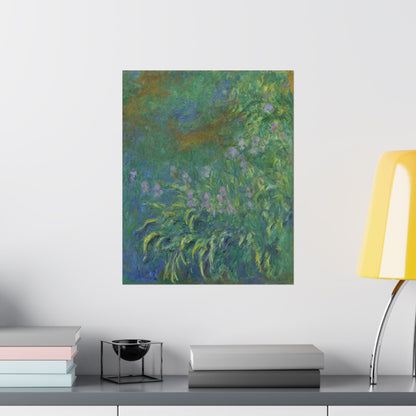 Claude Monet - Irises Botanical Fine Art Print