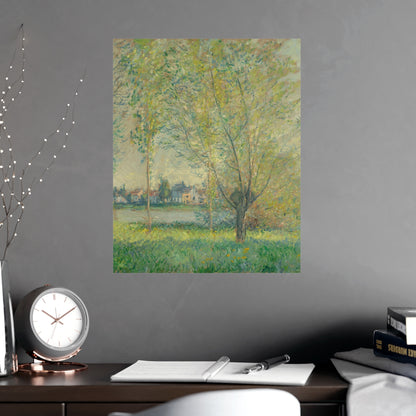 The Willows - Peaceful Landscape Fine Art Poster