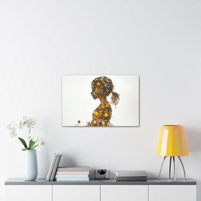 Summers Gone By - Wildflowers Fine Art Print on Canvas