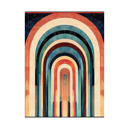 Doors of Perception Fine Art Print - Arches 11:11 - Bauhaus - Bohemian Wall Art - Modern Art - Matte Vertical Poster
