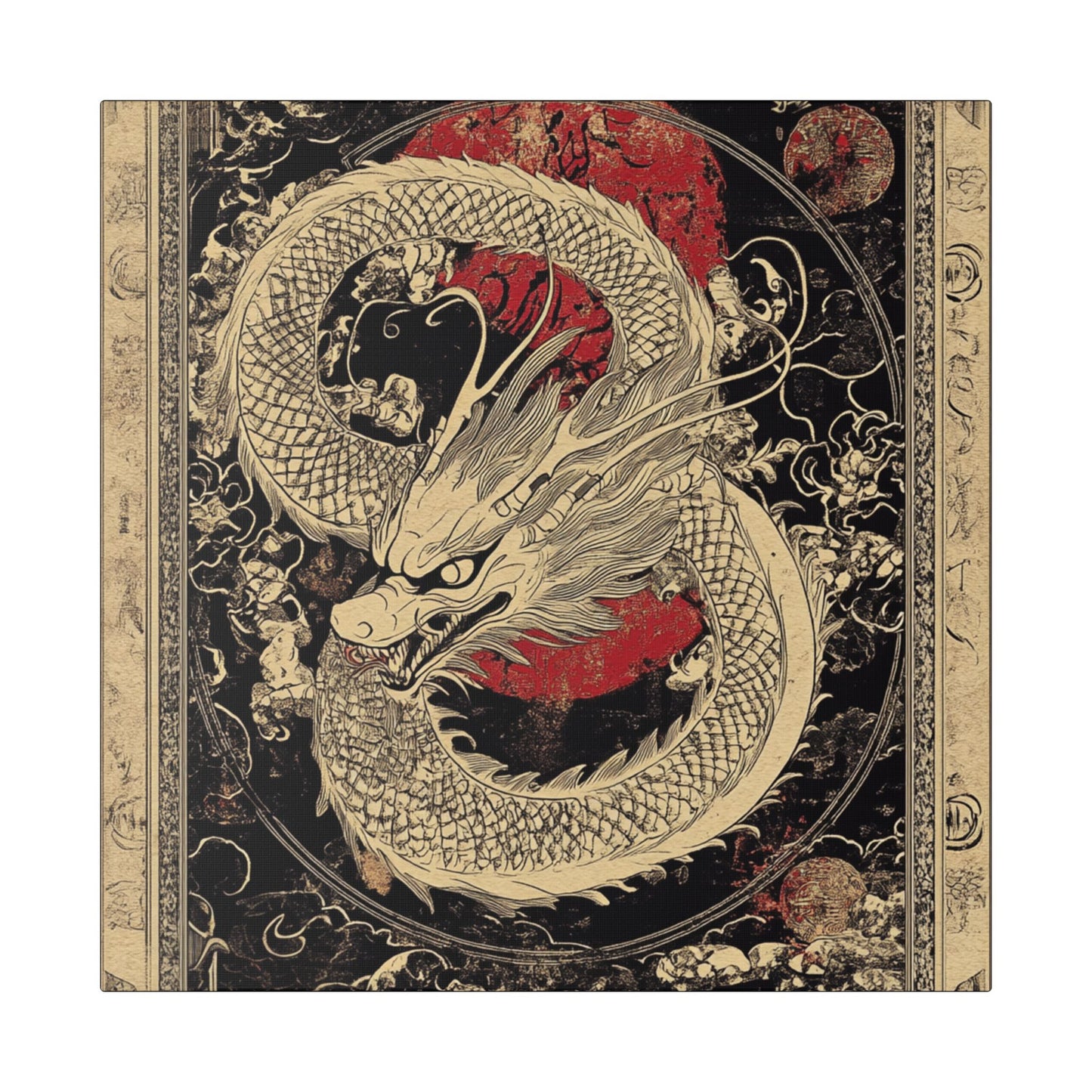 Transform - Dragon Collection -  Fine Art Print on Canvas