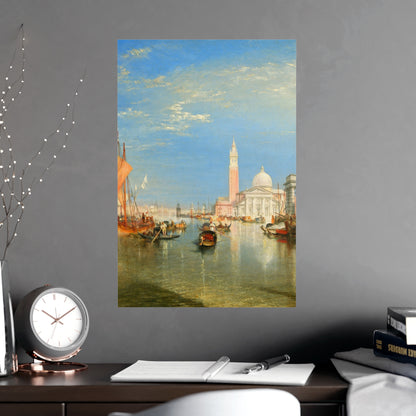 Venice Dogana and San Giorgio Maggiore - Turner Fine Art Poster