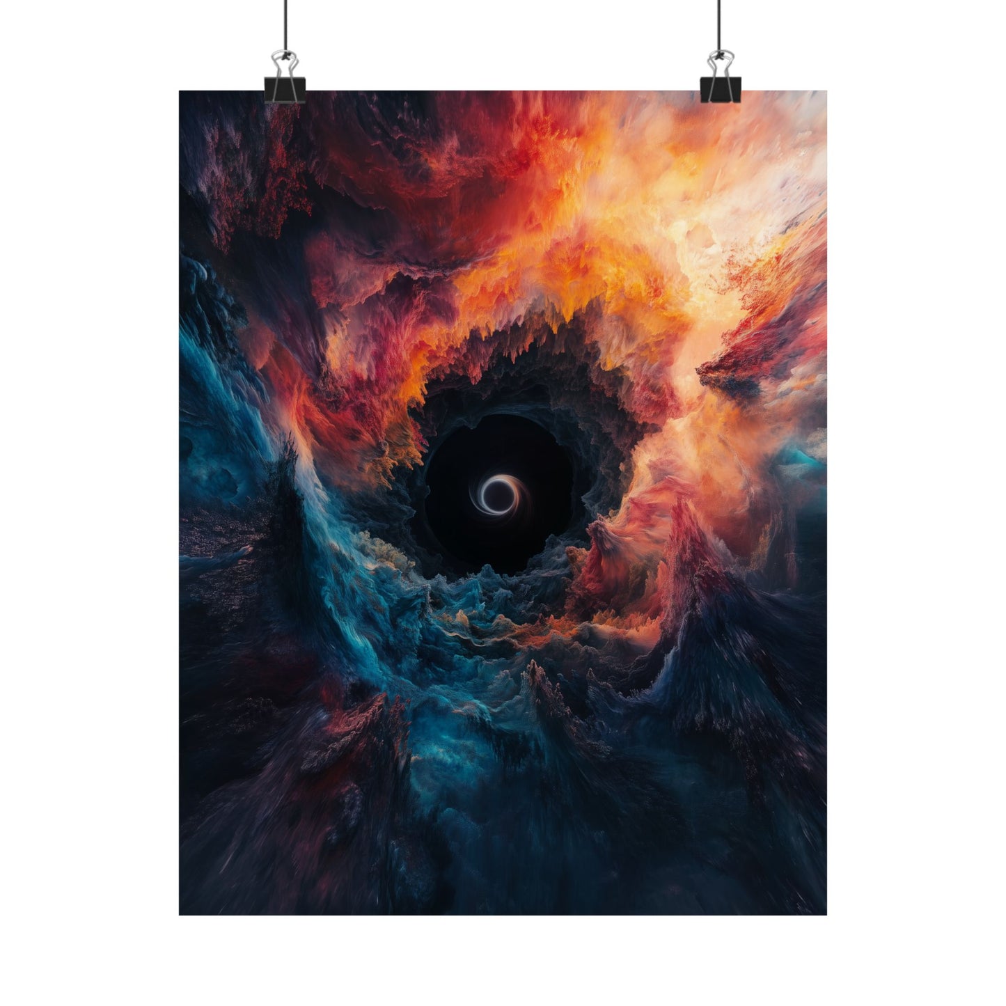 Cosmic Dance - Event Horizon - Fine Art Print - Eye-Catching Wall Art for Space Lovers - Space Poster
