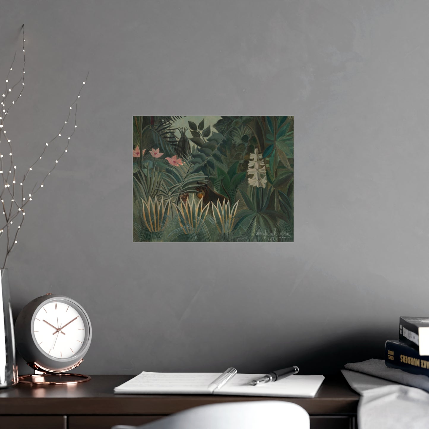 The Equatorial Jungle - Rousseau Tropical Fine Art Poster