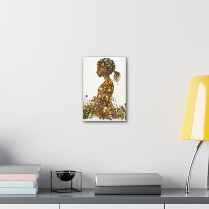 Summers Gone By - Wildflowers Fine Art Print on Canvas