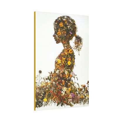 Summers Gone By - Wildflowers Fine Art Print on Canvas