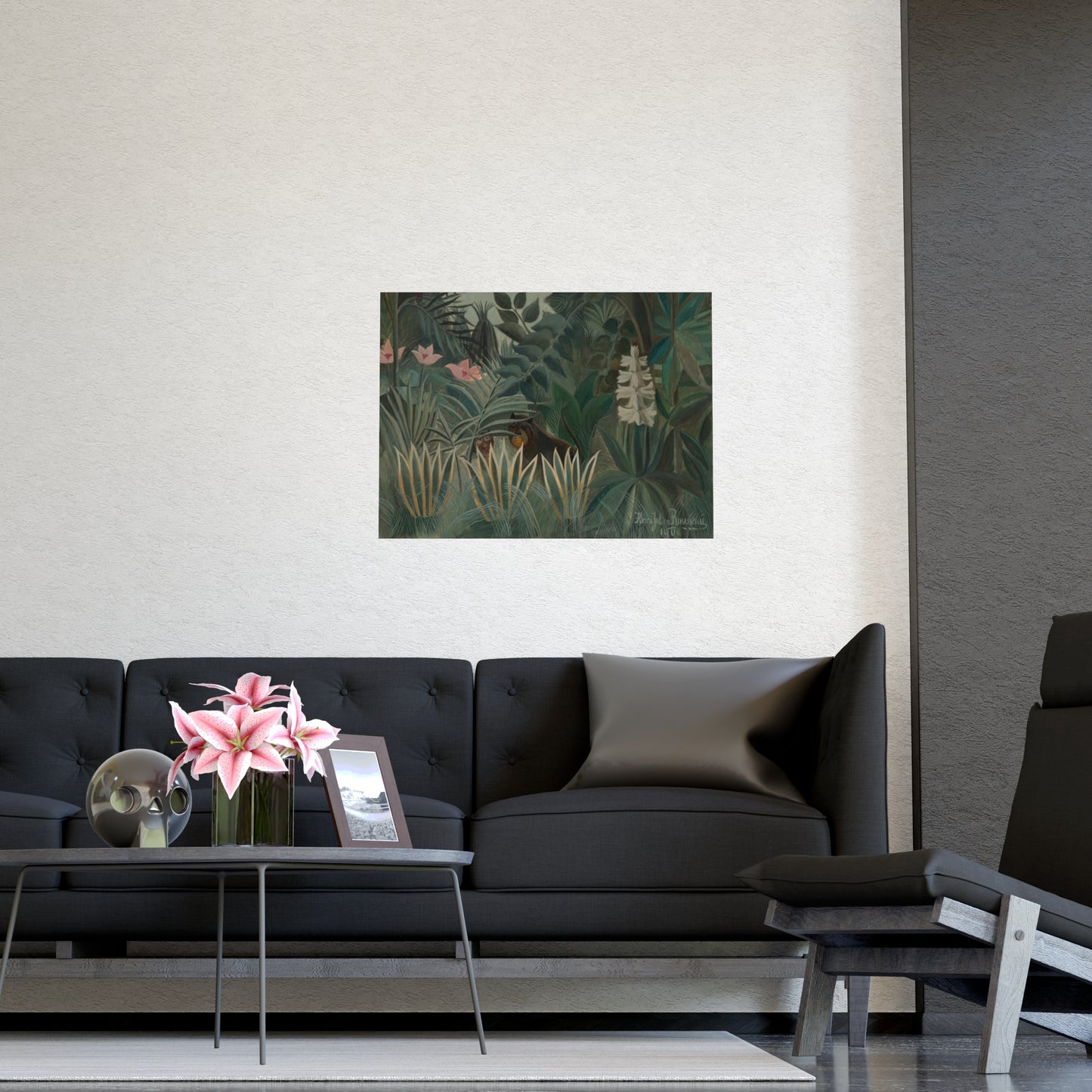 The Equatorial Jungle - Rousseau Tropical Fine Art Poster