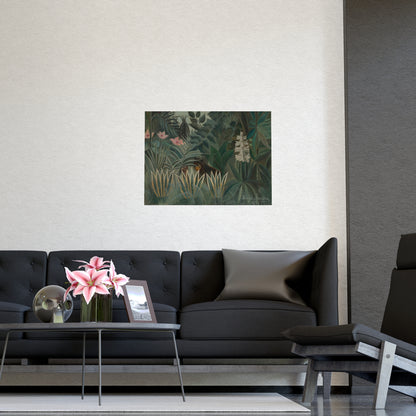 The Equatorial Jungle - Rousseau Tropical Fine Art Poster