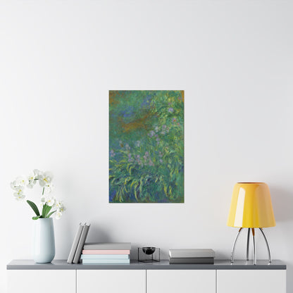 Claude Monet - Irises Botanical Fine Art Print