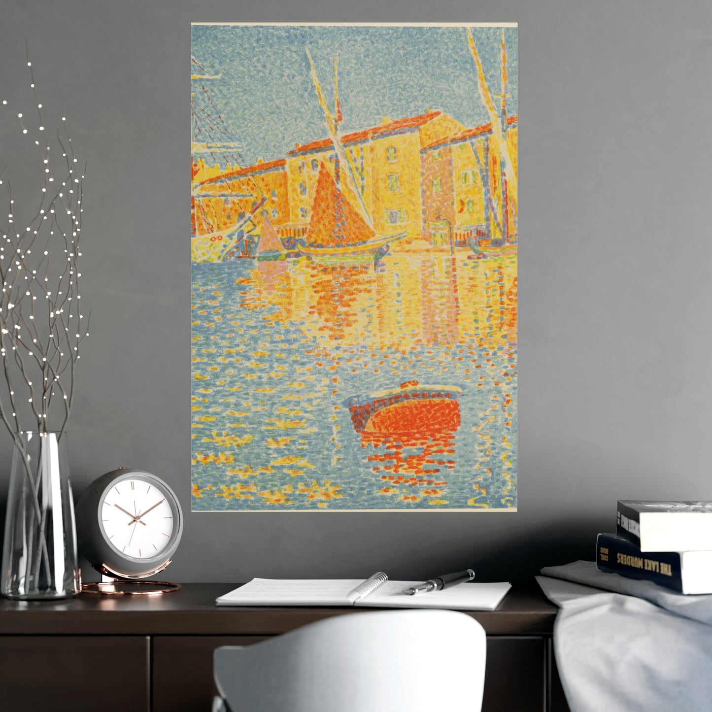 The Buoy La Bouee - Signac Fine Art Poster