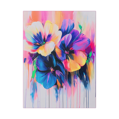 Color Blooms - Delight in Nature Series - Fine Art Print on Canvas