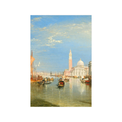 Venice Dogana and San Giorgio Maggiore - Turner Fine Art Poster