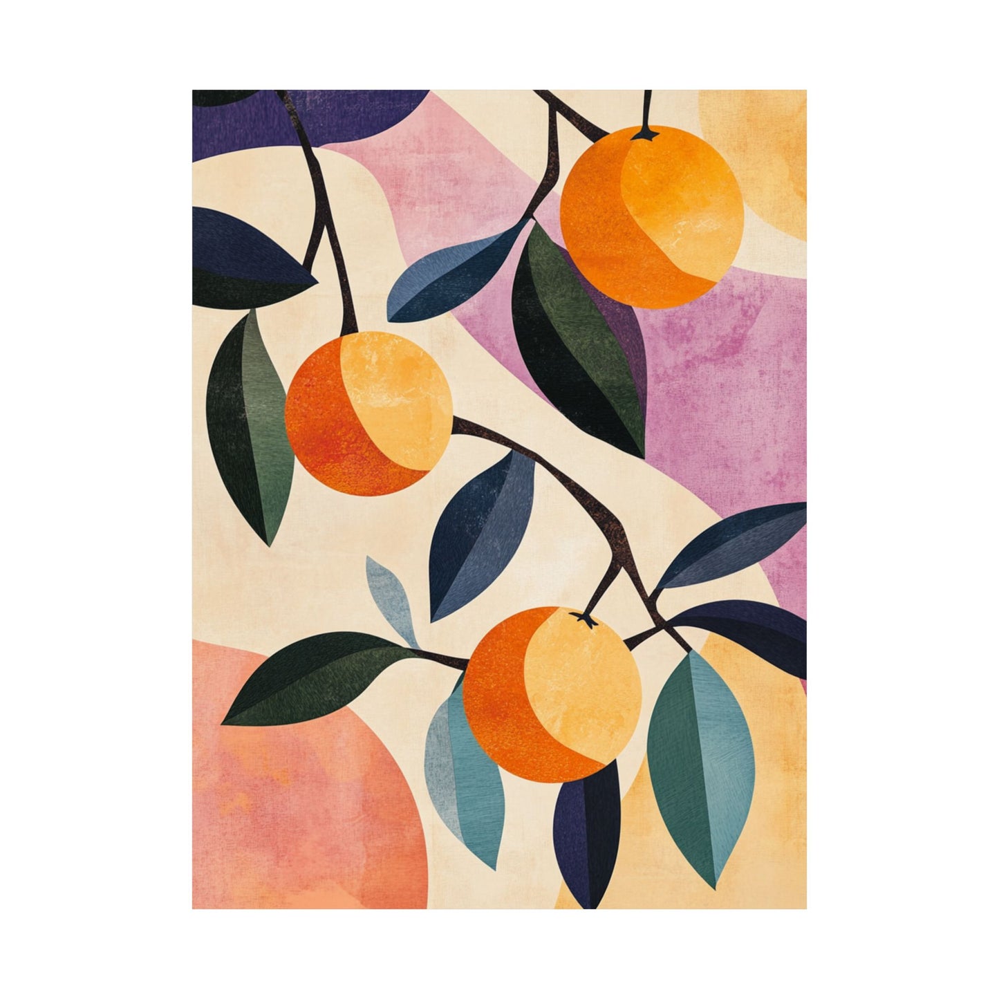 Orange Delight Botanical Fine Art Print