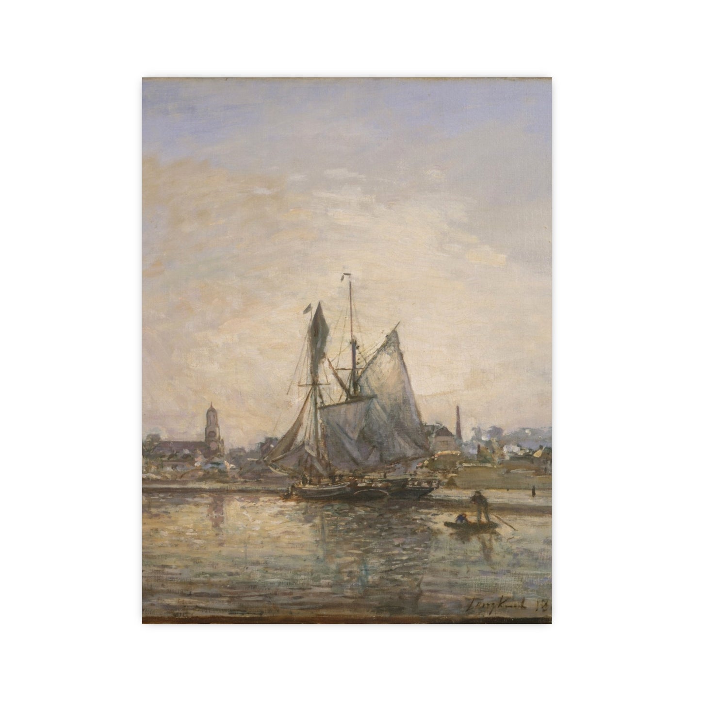 Honfleur Art Print - Museum Collection - Fine Art Poster