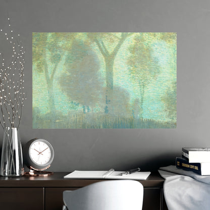Moonlight - Nocturnal Landscape Fine Art Poster