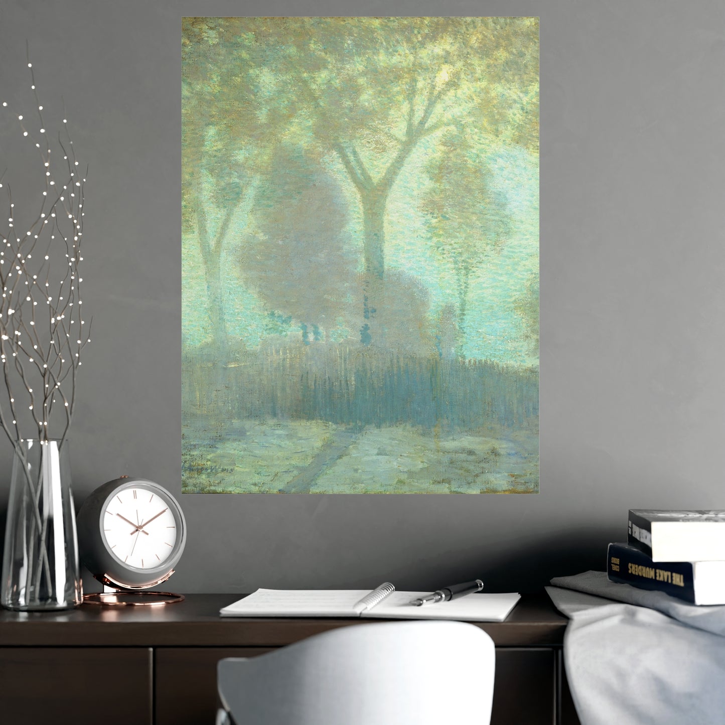 Moonlight - Nocturnal Landscape Fine Art Poster
