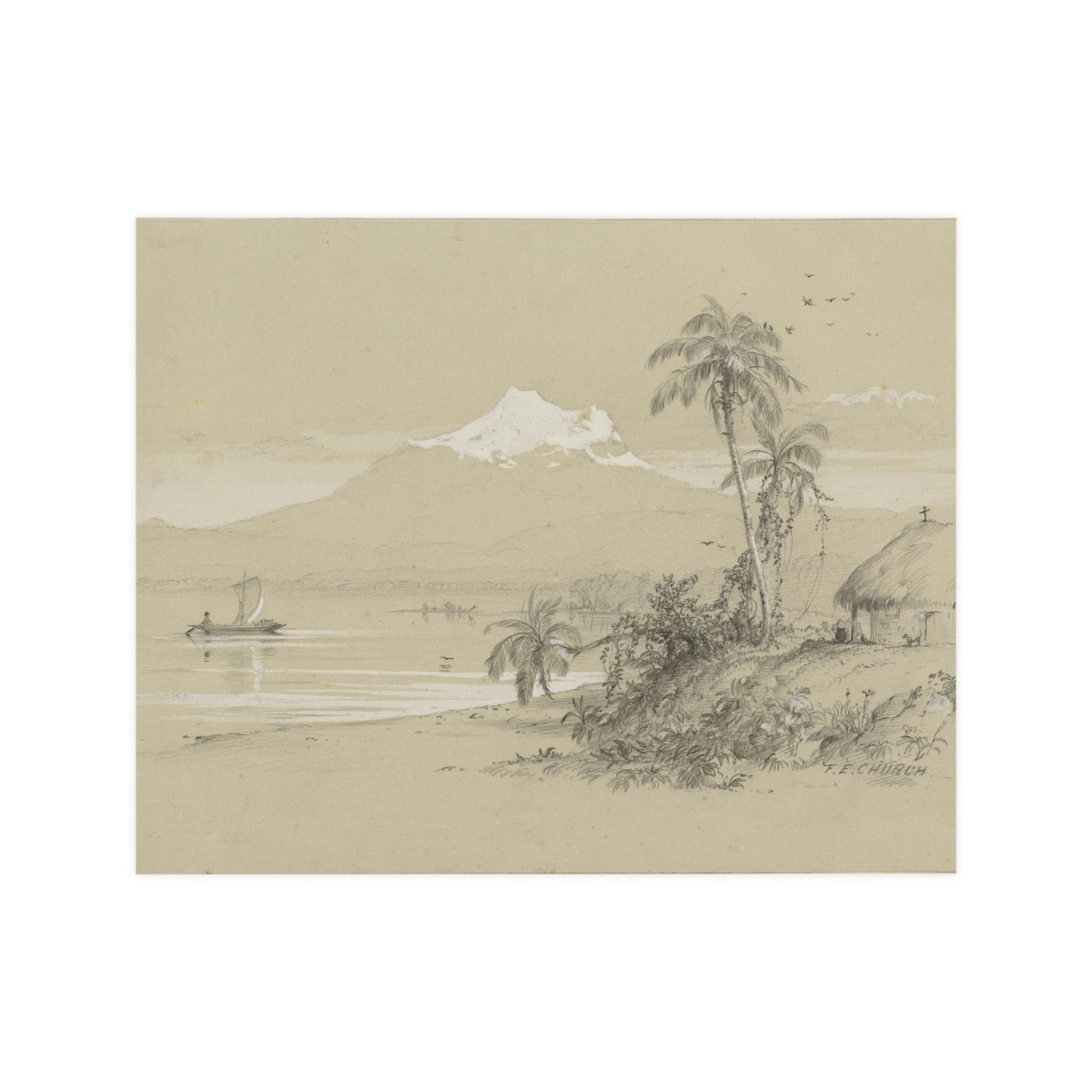 Magdalena River South America - Tropical Landscape Fine Art Poster