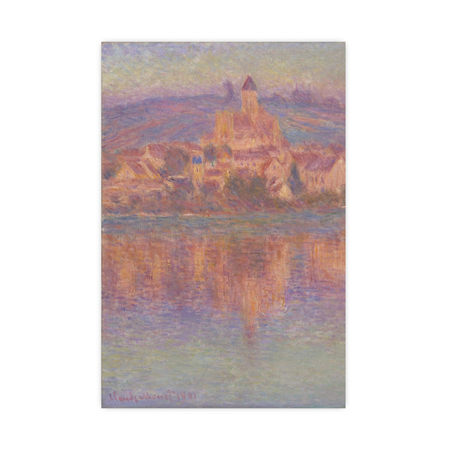 Vetheuil - Monet Village Landscape Fine Art Poster