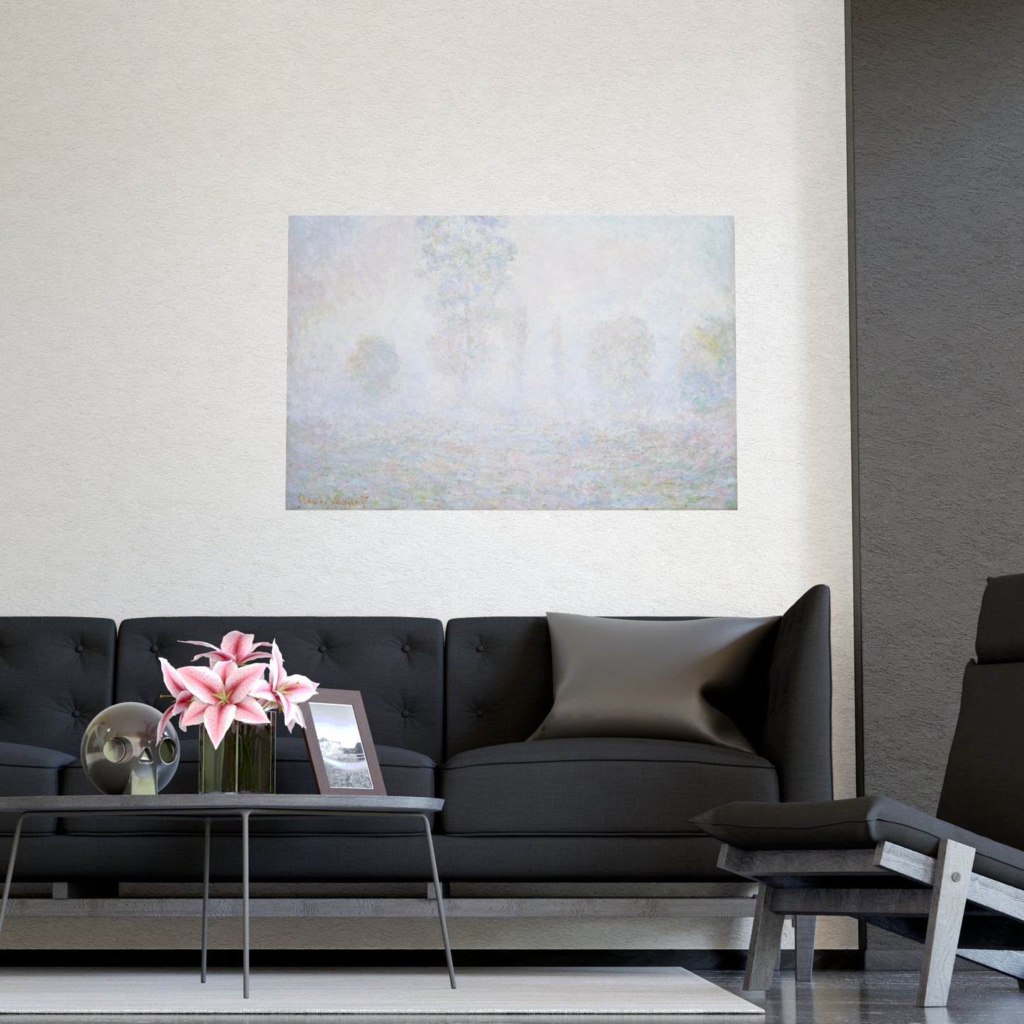 Morning Haze - Monet - Masterworks - Atmospheric Landscape Fine Art Poster