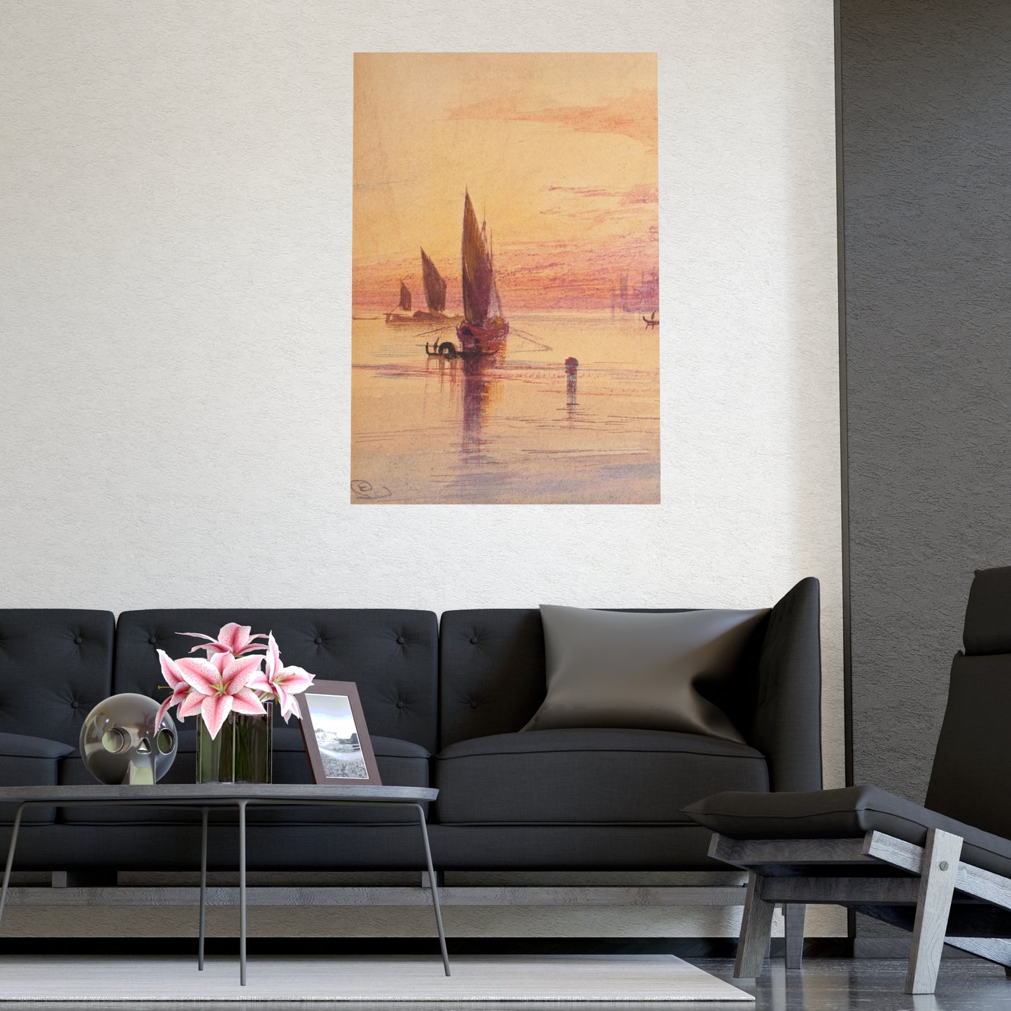Santa Maria della Salute Venice at Sunset - Fine Art Poster