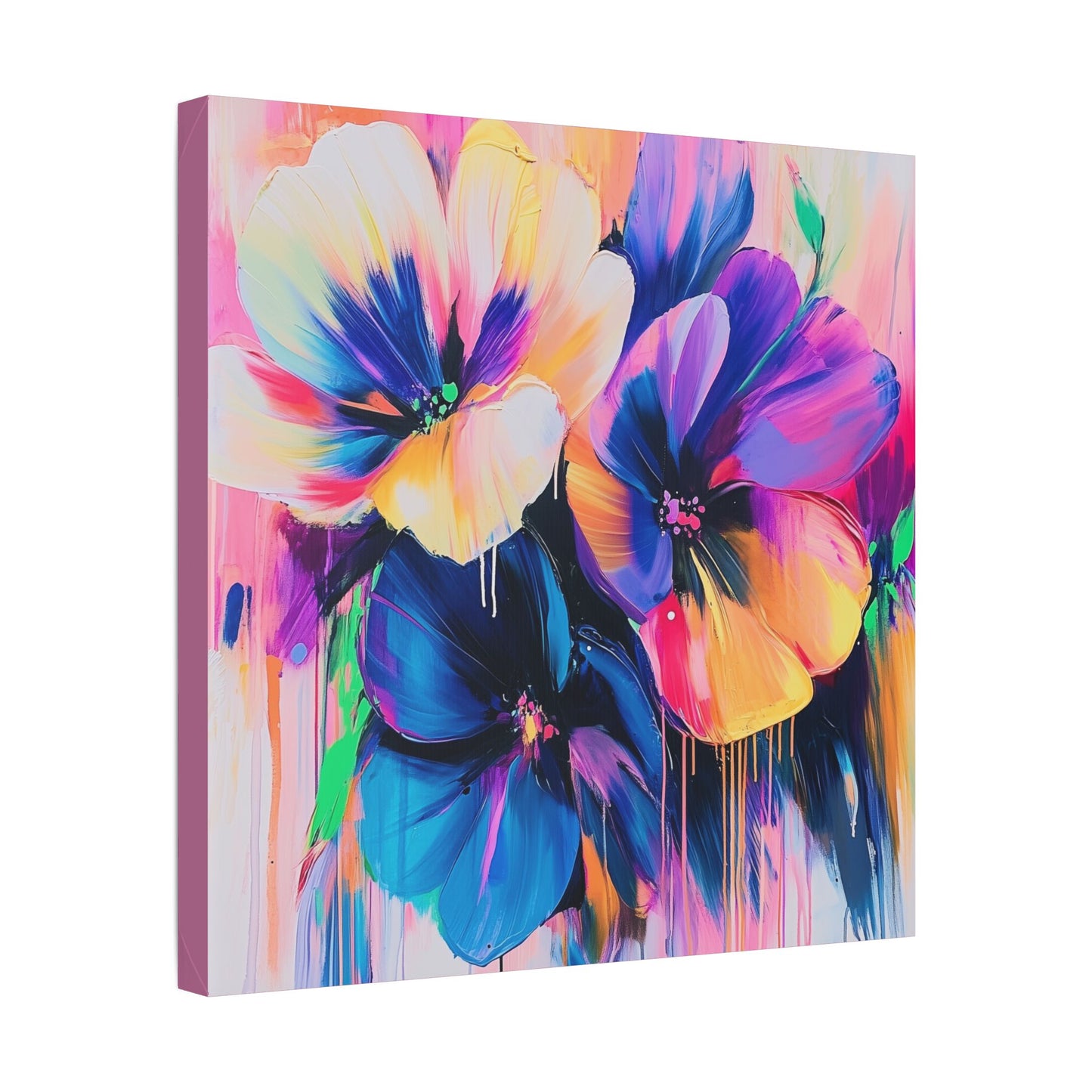 Color Blooms - Delight in Nature Series - Fine Art Print on Canvas
