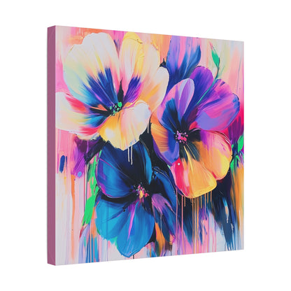 Color Blooms - Delight in Nature Series - Fine Art Print on Canvas