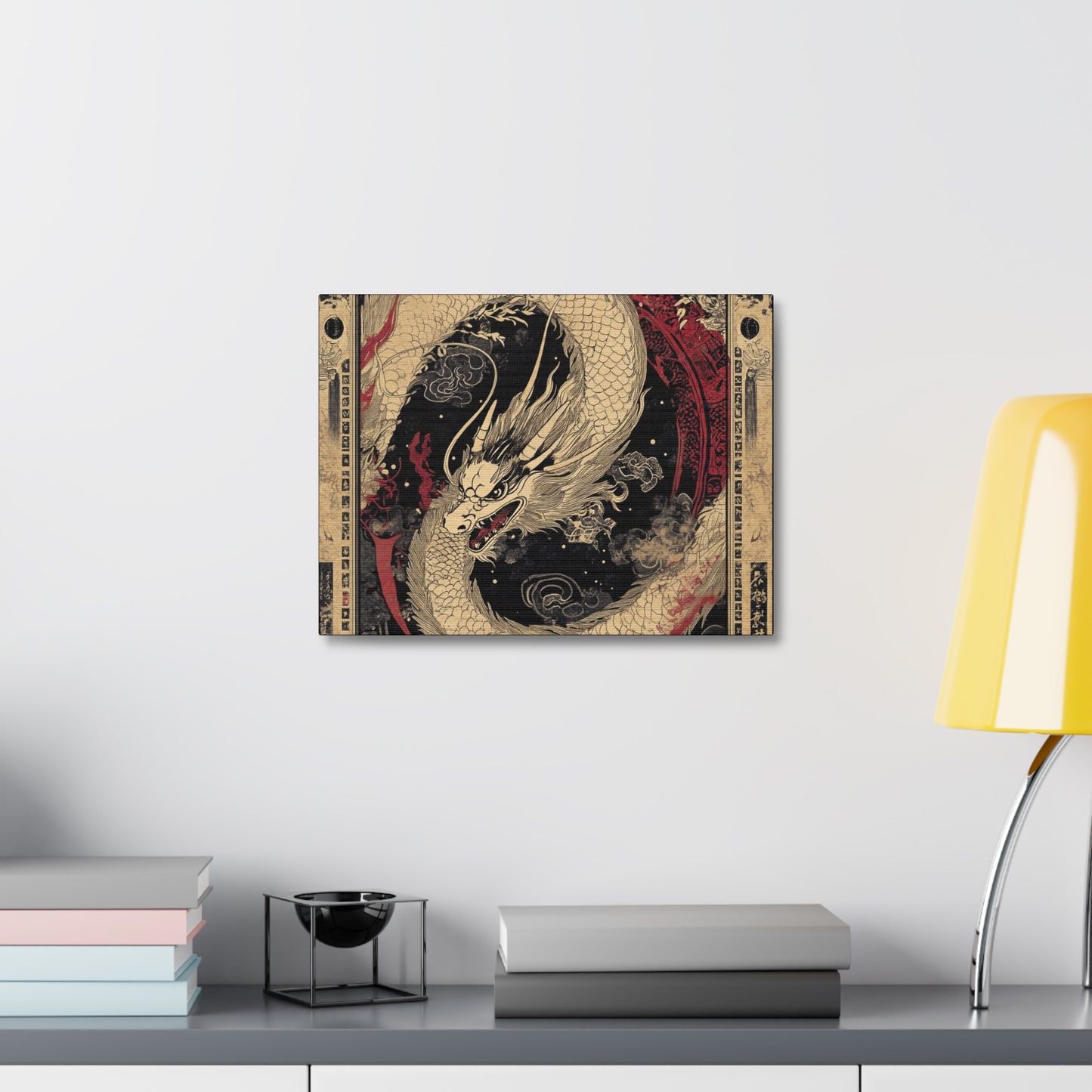 Can't Fight Fate - Dragon Collection -  Fine Art Print on Canvas