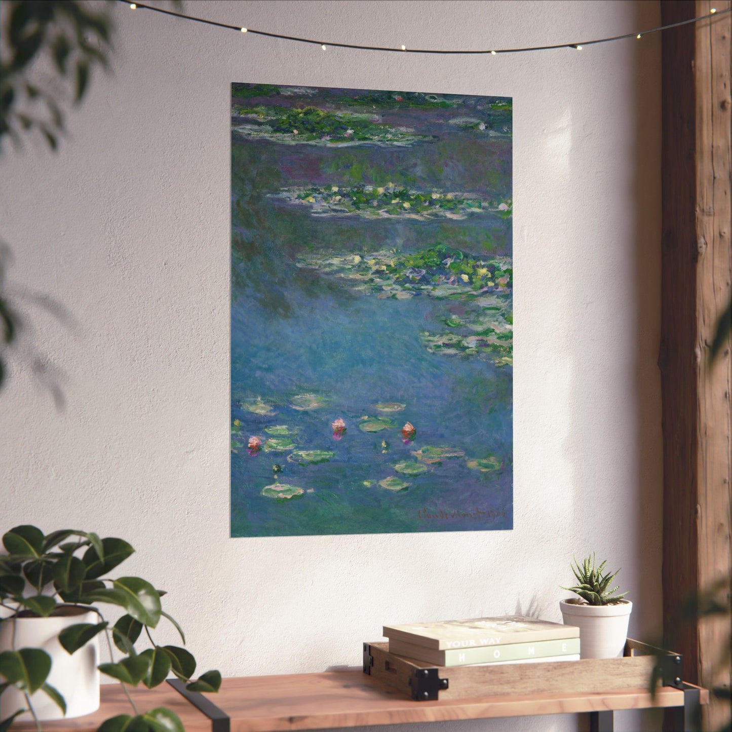 Claude Monet - Water Lilies Fine Art Print
