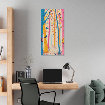 Here for the Birds - Delight in Nature Series - Fine Art Print on Canvas