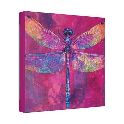 Vibrant Dragonfly - Secret Garden Series -  Fine Art Print on Canvas