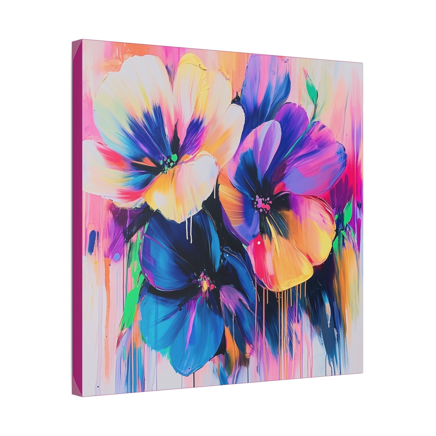 Color Blooms - Delight in Nature Series - Fine Art Print on Canvas