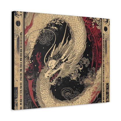 Can't Fight Fate - Dragon Collection -  Fine Art Print on Canvas