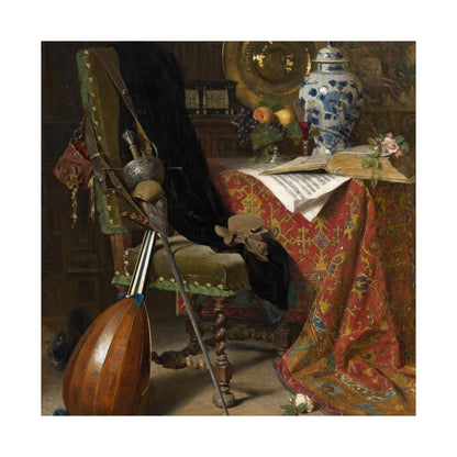 Elegant - Still Life Art - 17th Century Interior Painting - Fine Art Print - Gothic Art - Vintage Fine Art