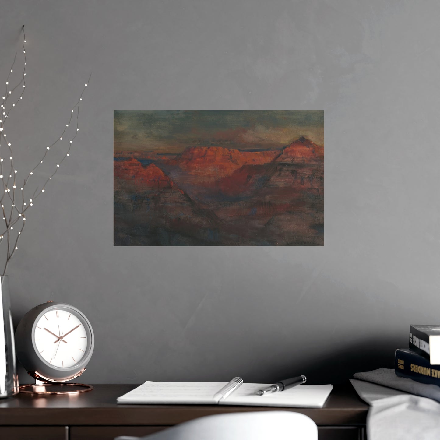 Grand Canyon Afterglow - American West Fine Art Poster
