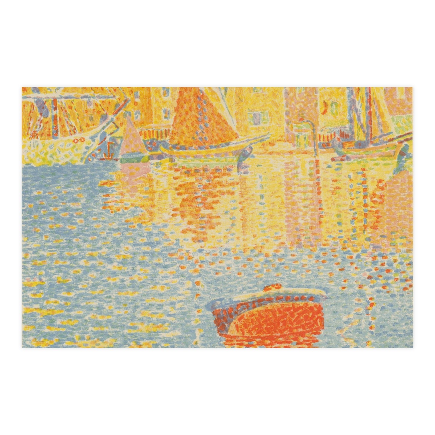The Buoy La Bouee - Signac Fine Art Poster