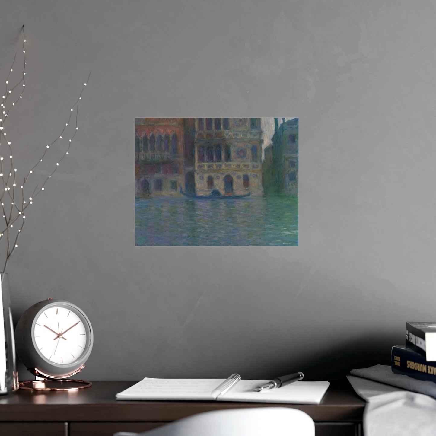 Venice Palazzo Dario - Monet Fine Art Poster