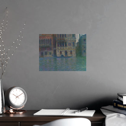 Venice Palazzo Dario - Monet Fine Art Poster