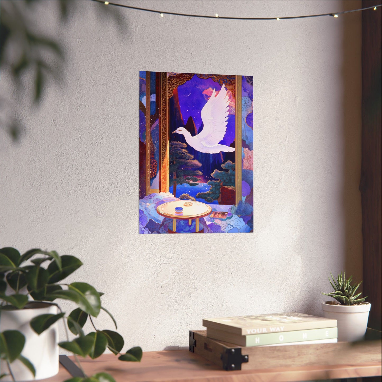 Into the Mystic Dove Messenger Fine Art Print