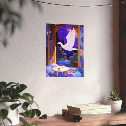 Into the Mystic Dove Messenger Fine Art Print