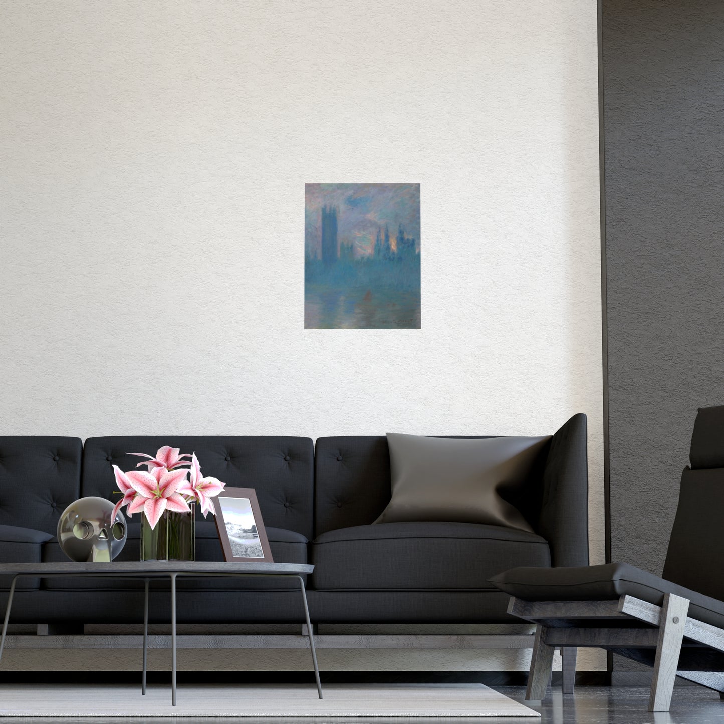 Houses of Parliament London - Monet Fine Art Poster