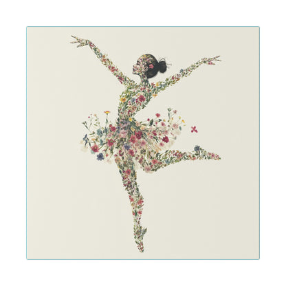 You Belong Among the Wild Flowers - Sugar Plum Fairy - on Canvas