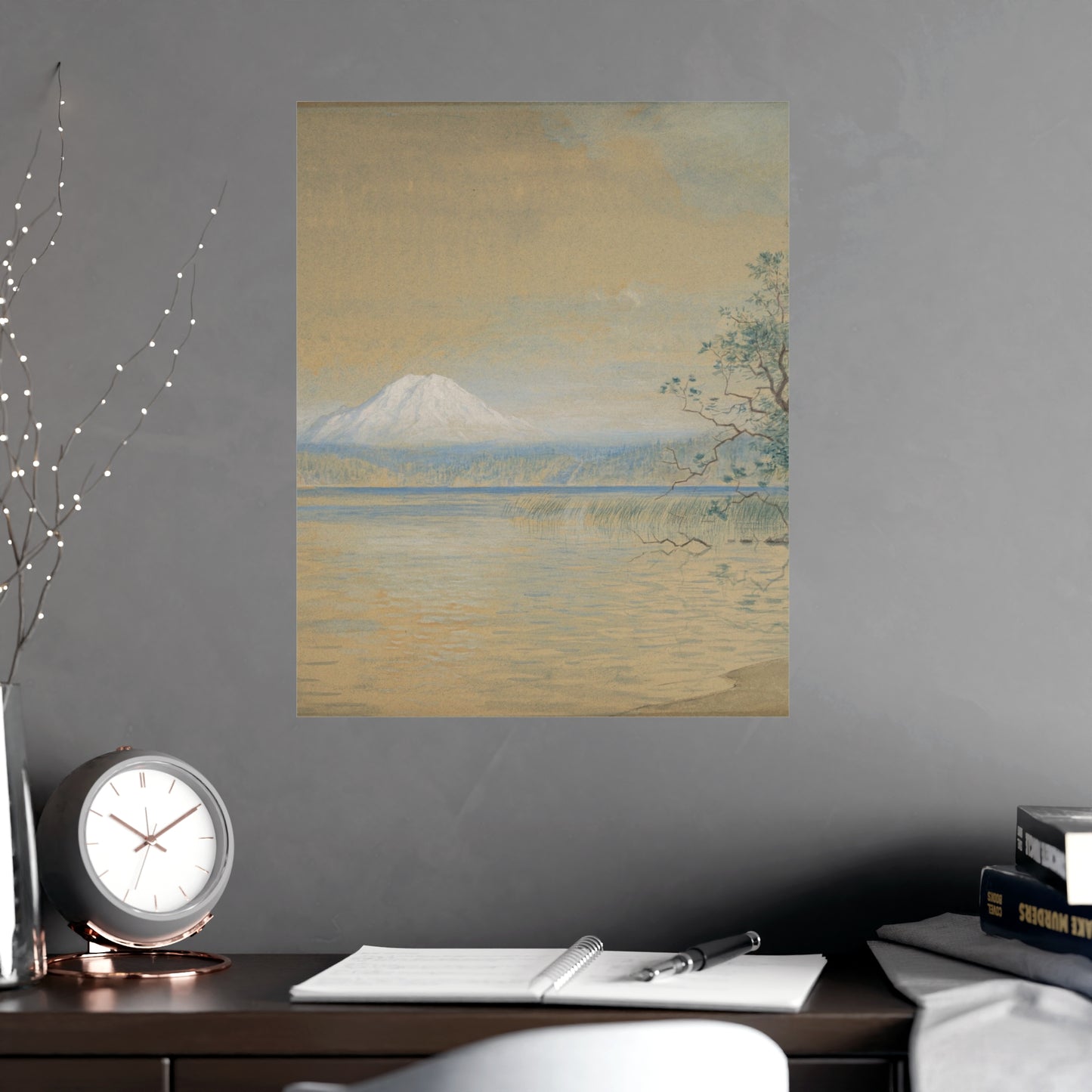 Mount Tacoma - Pacific Northwest Landscape Fine Art Poster