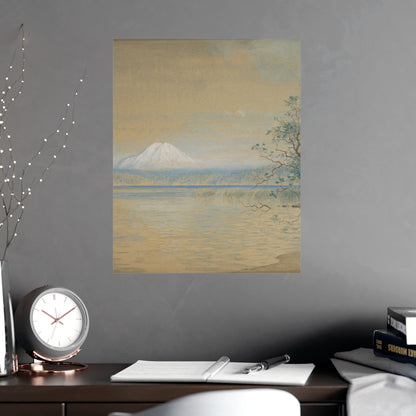 Mount Tacoma - Pacific Northwest Landscape Fine Art Poster